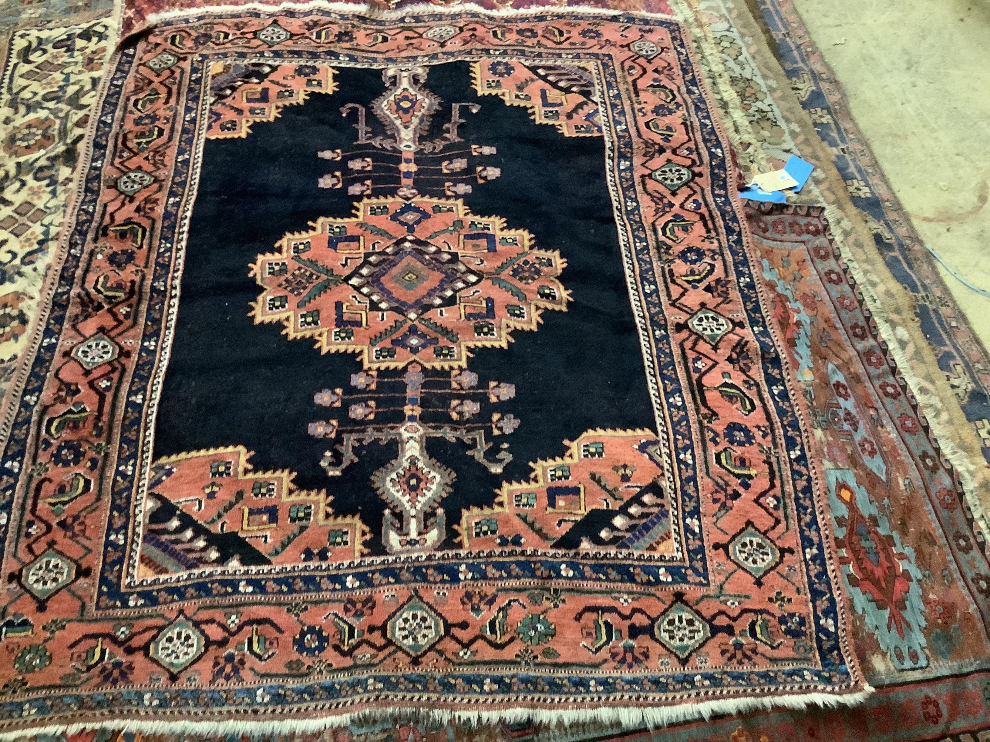 An Afshar rug, 183 x 154cm